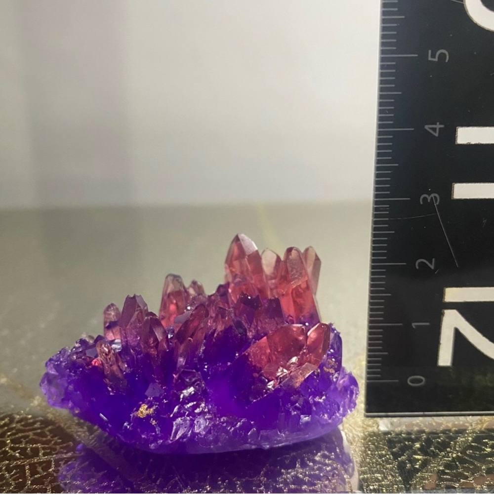 House decoration ~ Purple & pink crystal cluster decoration ππ - Picture 16 of 16